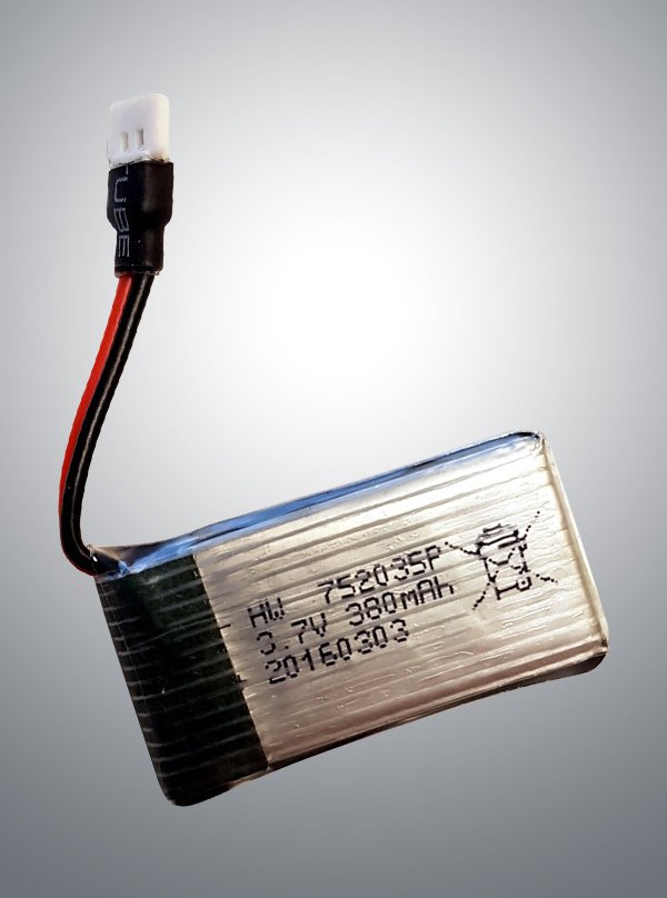 Adventure – Batterie LiPo 380mAh 3.7V - MiDRONE